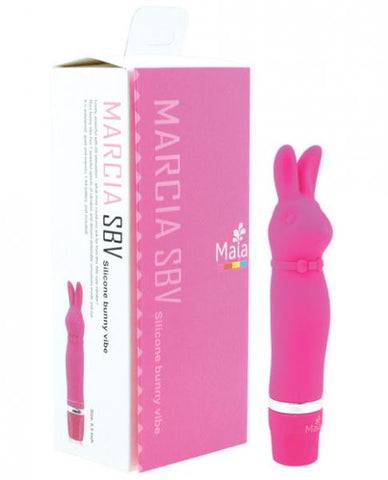 Maia Silicone Bunny Vibrator Neon Pink
