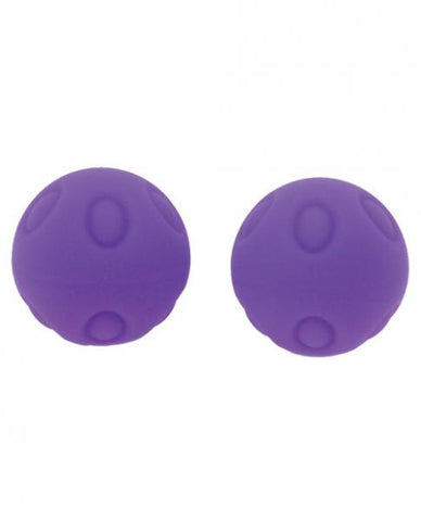 Wicked Silicone Dotted Kegel Balls Purple