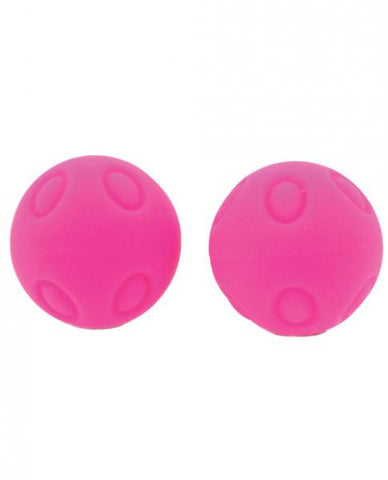 Wicked Silicone Dotted Kegel Balls Pink