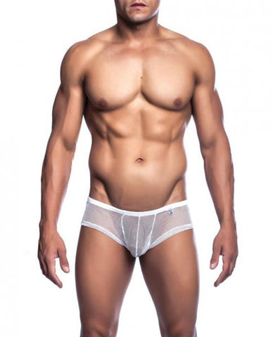 MOB Mesh Boyshort White L/XL