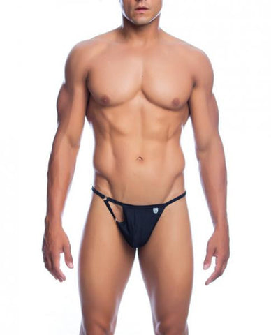 MOB Side Way Thong Black L/XL