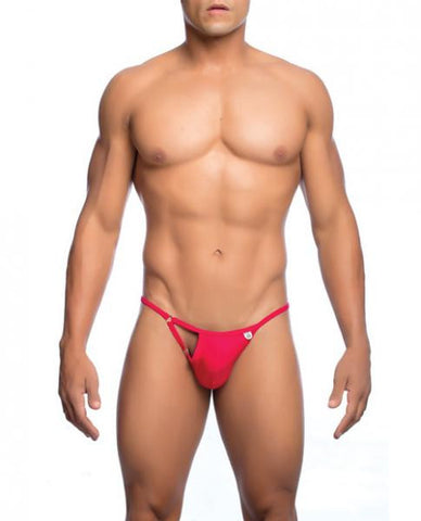 MOB Side Way Thong Red L/XL