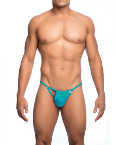 MOB Side Way Thong Turquoise L/XL