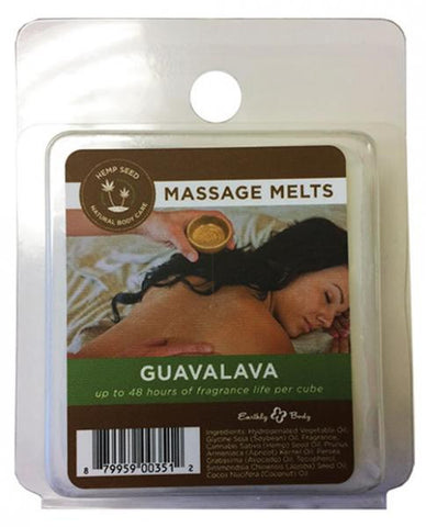 The Mood Set Refill Massage Melts 4 Pack Guavalava