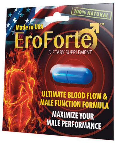 Eroforte Male Enhancement 1 Capsule Blister