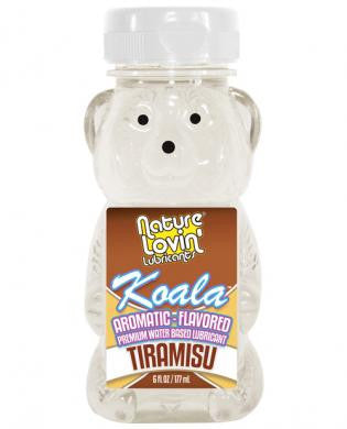 Nature Labs Koala Flavored Lubricant 6 oz - Tiramisu