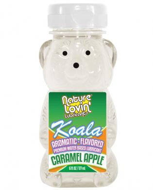 Nature Labs Koala Flavored Lubricant 6 oz - Caramel Apple