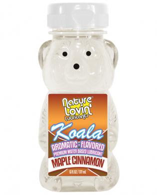 Nature Labs Koala Flavored Lubricant 6 oz - Maple Cinnamon