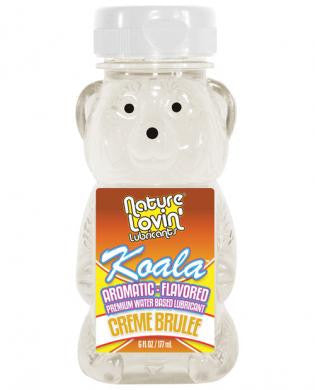 Nature Labs Koala Flavored Lubricant 6 oz - Creme Brulee