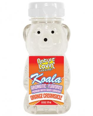 Nature Labs Koala Flavored Lubricant 6 oz - Orange Creamsicle
