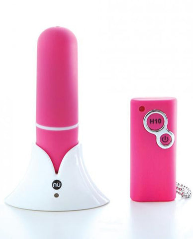 Nu Sensuelle Remote Control Rechargeable Bullet: Pink