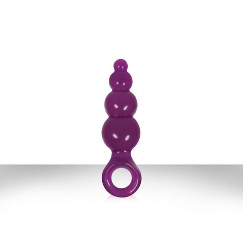 Ripples Medium Plum Butt Plug