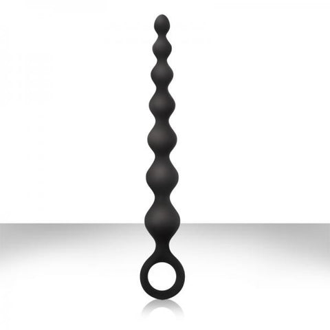 Perles D Lux Pleasure Beads Long Black