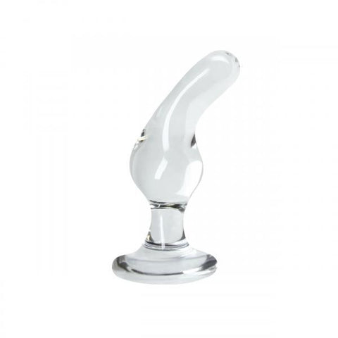Crystal Glass Plug Clear