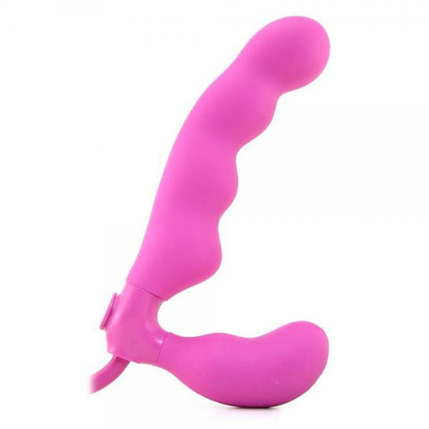 Mischief Inflatable Strap-On Pink