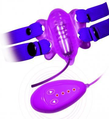 Mini butterfly clit teaser - purple