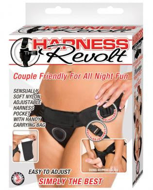Harness the Revolt Nylon Harness - Black