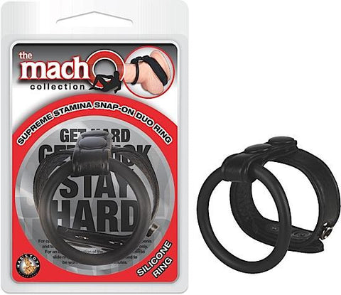Macho Supreme Stamina Snap On Duo Ring