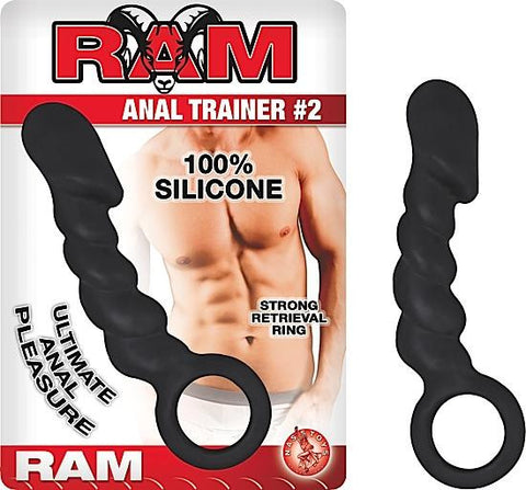 Ram Anal Trainer 3 Black Prostate Probe