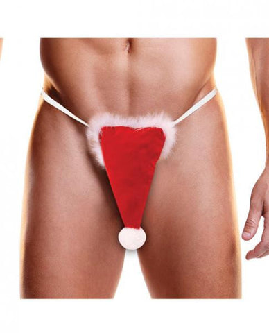 Hustler Fundies Santa Hat Thong