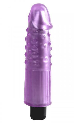 Jelly Gems 8 Purple Vibrator