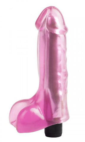 Jelly Gems 9 Pink Vibrator