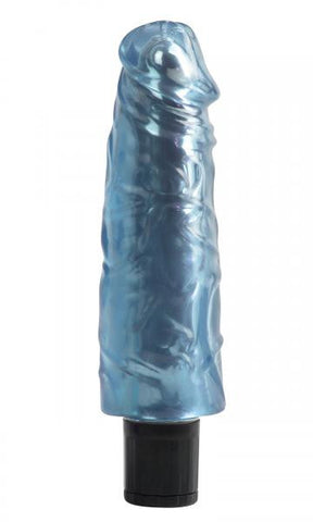 Jelly Gems #11 Vibrator - Blue