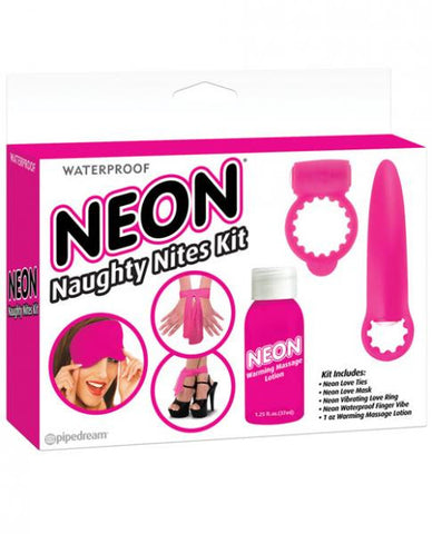 Neon Luv Touch Neon Naughty Nites Kit Pink