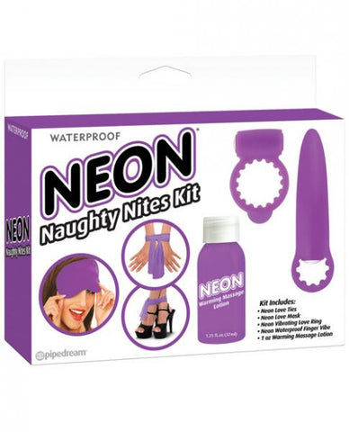 Neon Luv Touch Naughty Nites Kit Purple