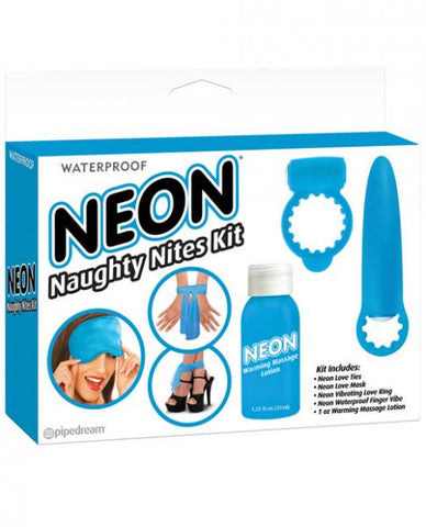 Neon Luv Touch Naughty Nites Kit Blue
