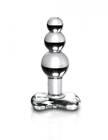 Icicles #47 Glass Massagers Butt Plug Clear