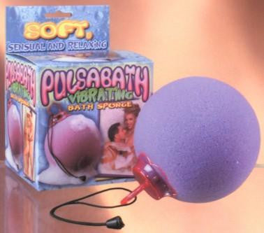 Pulsabath vibrating sponge - purple