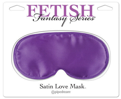 Fetish Fantasy Series Satin Love Mask Purple
