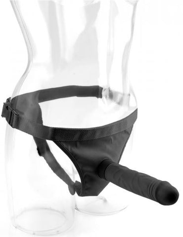 Tru Fit Vibrating Strap On Black