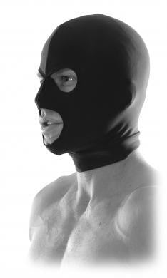 Limited edition fetish fantasy spandex hood
