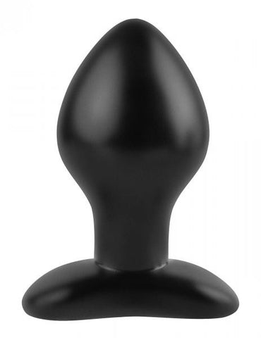 XL Silicone Butt Plug Black