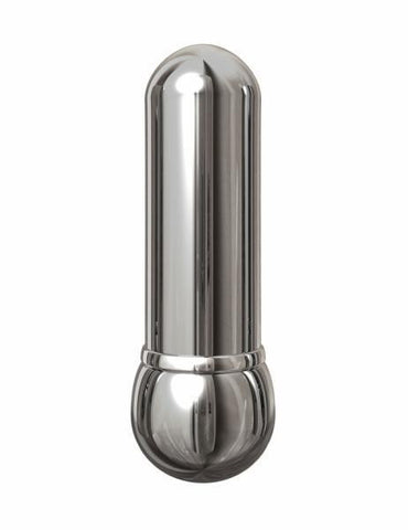 Aluminum Small Bullet Silver Vibrator