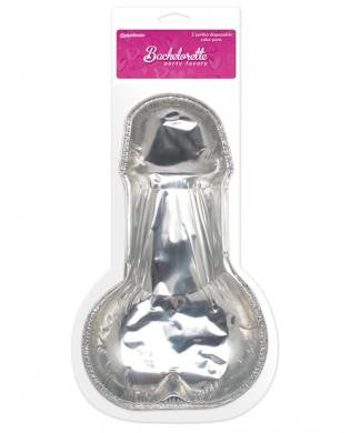 Bachelorette Party Favors Jumbo Disposable Cake Pans - Pack of 2