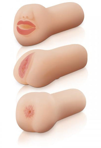 Travel Trio Masturbator Set