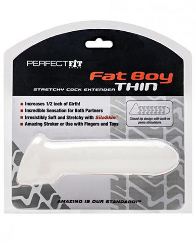 Fat Boy Thin Sheath Large - Clear