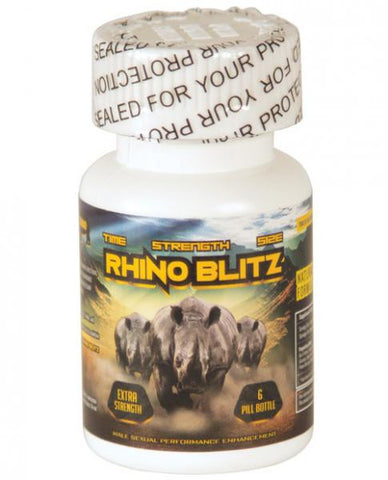 Rhino Blitz 3000 6 Capsule Bottle