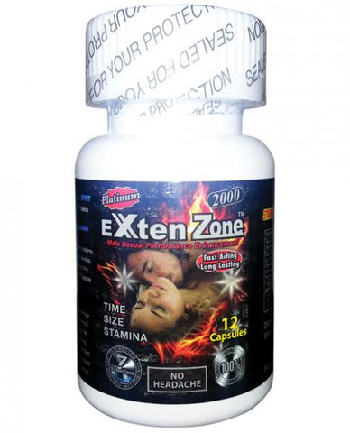 ExtenZone Platinum Pill - Bottle of 12