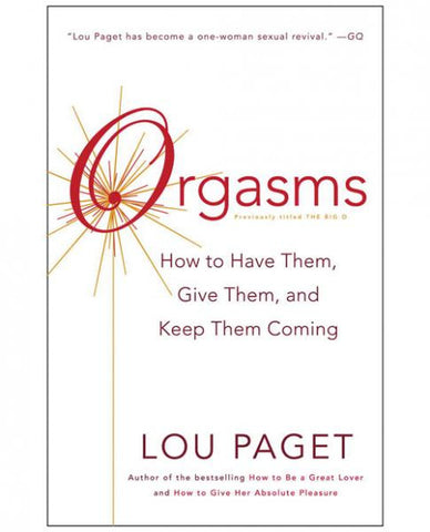 Orgasms by Lou Paget Book