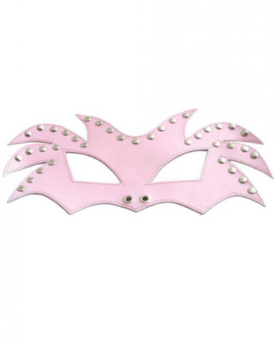 Rapture Leather Mask Pink