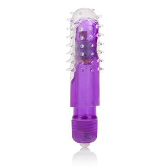 Waterproof travel blaster with silicone sleeve&amp;#44; purple
