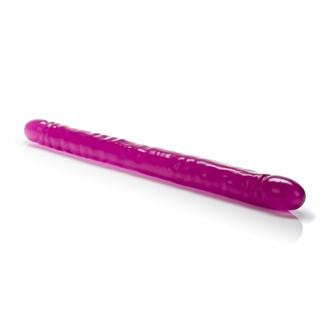 17.5&quot; Veined Double Dong-Grape