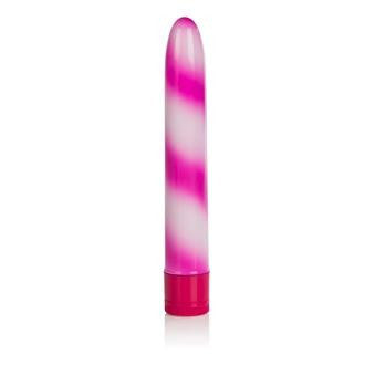 Waterproof Candy Cane Vibrator - Pink