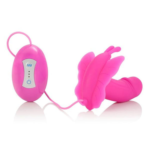 7-Function Silicone Wild Butterfly - Pink