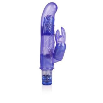 10-Function EZ-Bend - Bounding Bunny Vibrator - Purple