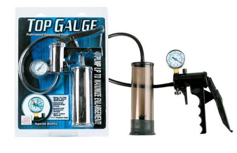 Top gauge&amp;#44; pressurized pump
